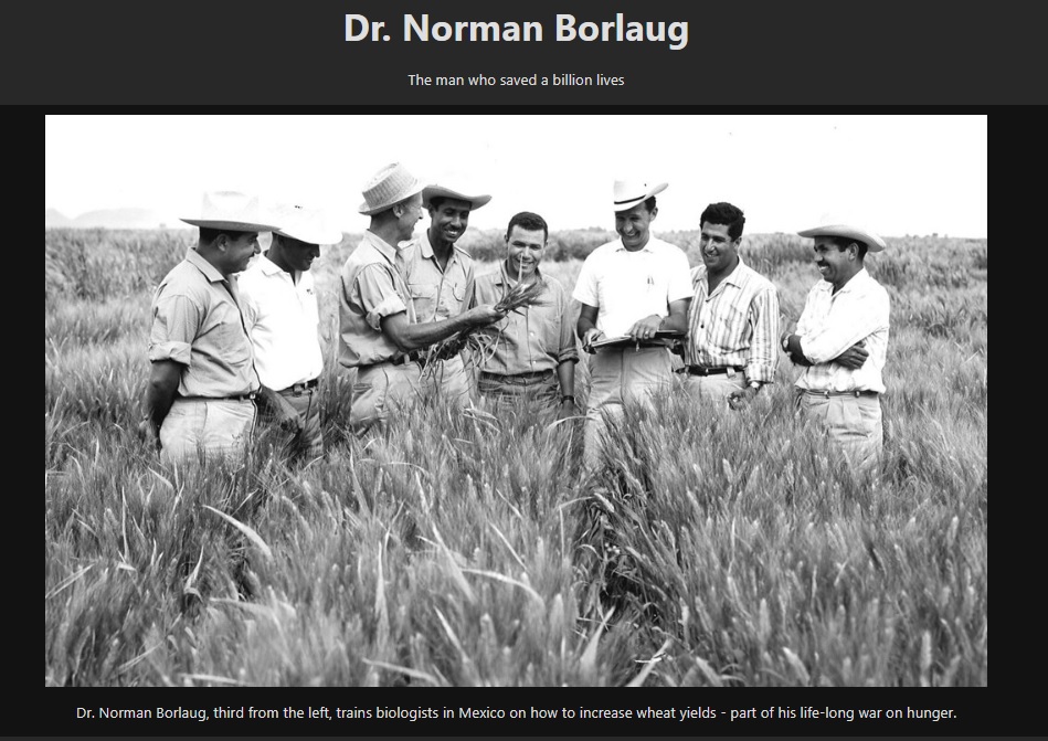 Dr.Norman Borlauug